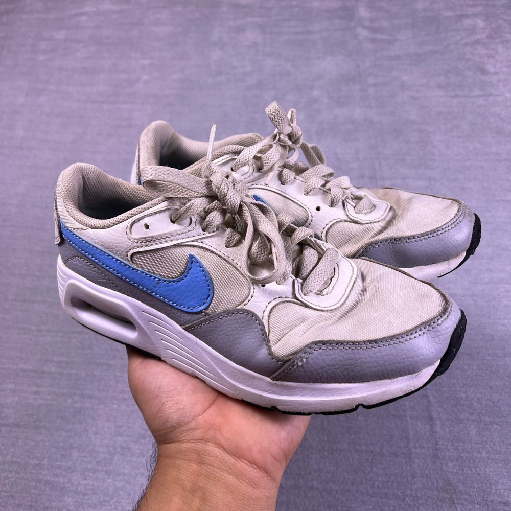 Nike Air Max SC Low Top Sneakers‎ Womens 6.5 White Grey Blue CW4554-116